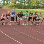 800m Abendlauf 2013 (Fotos: D. Schrader)